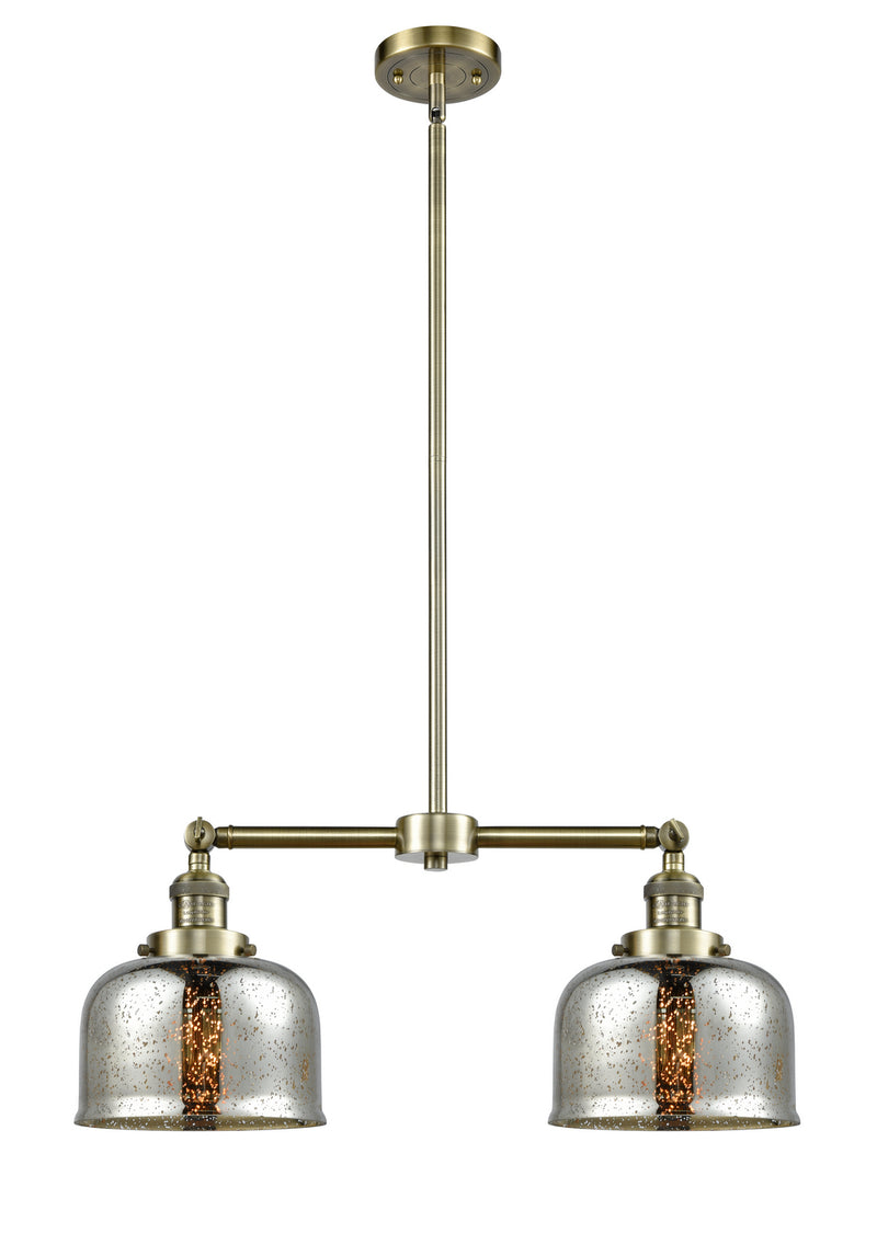 Innovations 209-AB-G78-LED LED Island Pendant, Antique Brass