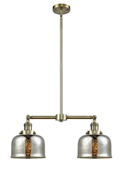 Innovations 209-AB-G78-LED LED Island Pendant, Antique Brass