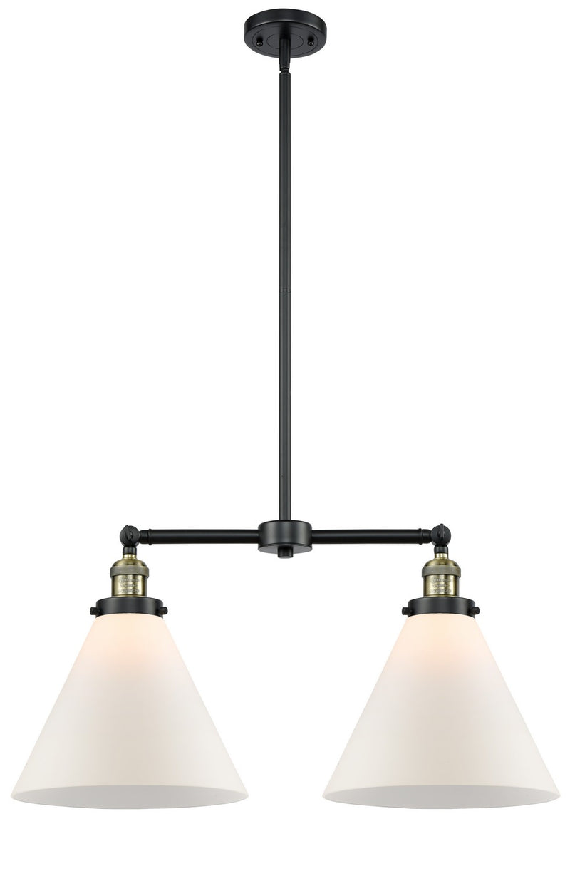 Innovations 209-BAB-G41-L-LED LED Island Pendant, Black Antique Brass