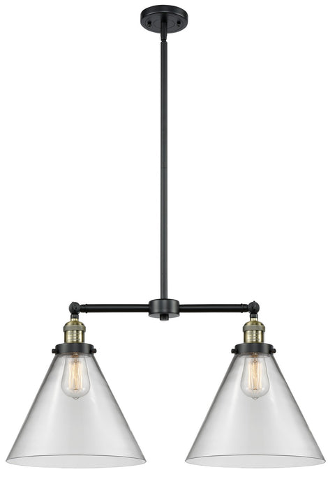 Innovations 209-BAB-G42-L-LED LED Island Pendant, Black Antique Brass