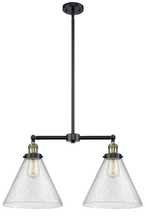 Innovations 209-BAB-G44-L-LED LED Island Pendant, Black Antique Brass