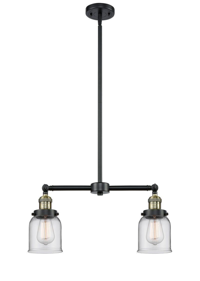 Innovations 209-BAB-G52-LED LED Island Pendant, Black Antique Brass