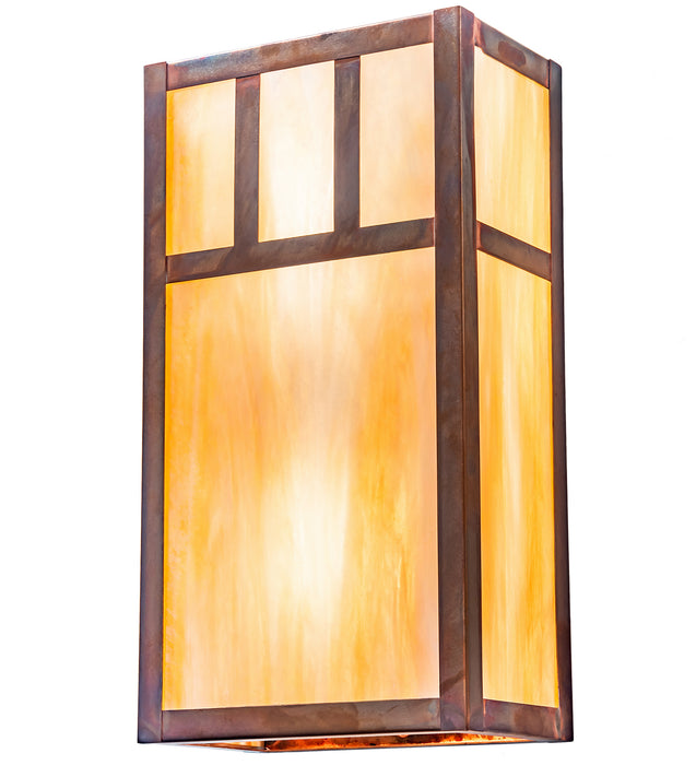 Meyda Tiffany 210408 Two Light Wall Sconce, Vintage Copper