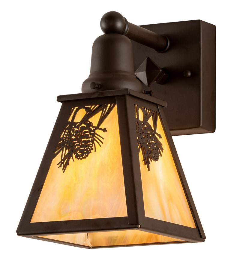 Meyda Tiffany 210482 One Light Wall Sconce, Oil Rubbed Bronze