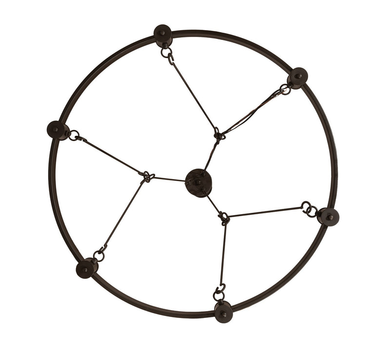 Meyda Tiffany 210880 Six Light Chandelier, Oil Rubbed Bronze