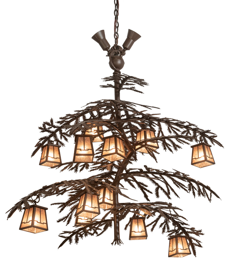 Meyda Tiffany 210931 15 Light Chandelier, Cafe Noir