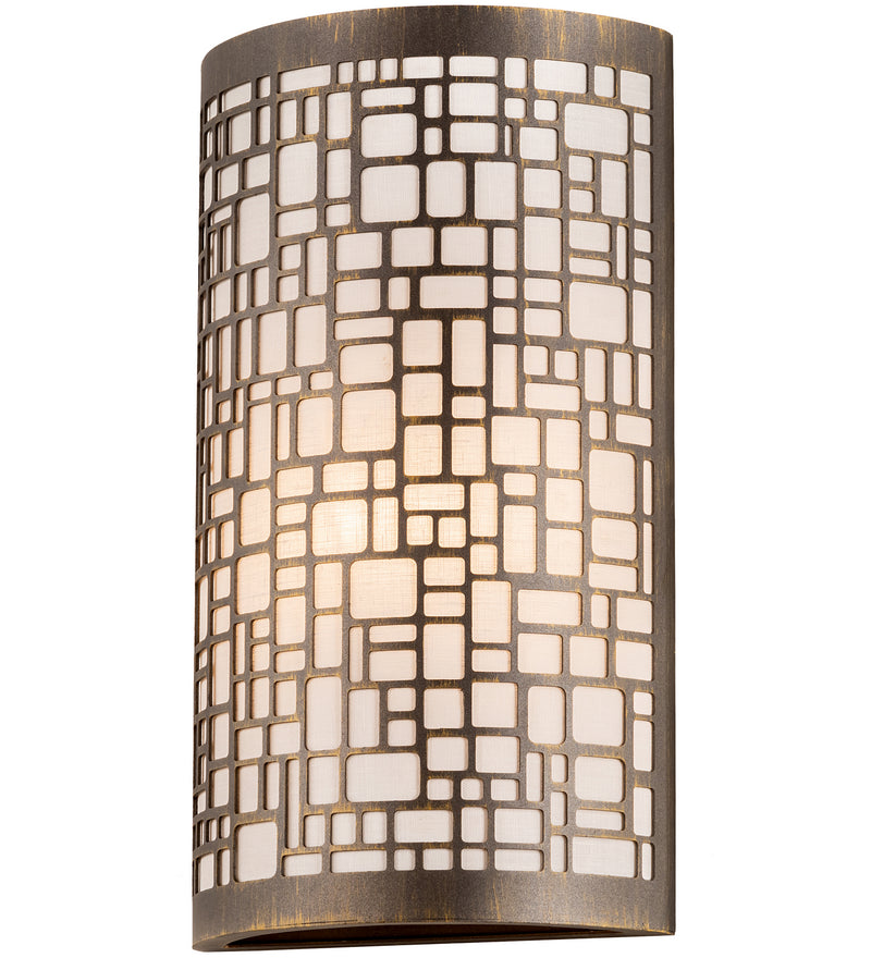 Meyda Tiffany 210932 One Light Wall Sconce, Antique Brass