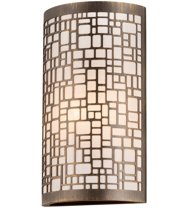 Meyda Tiffany 210932 One Light Wall Sconce, Antique Brass