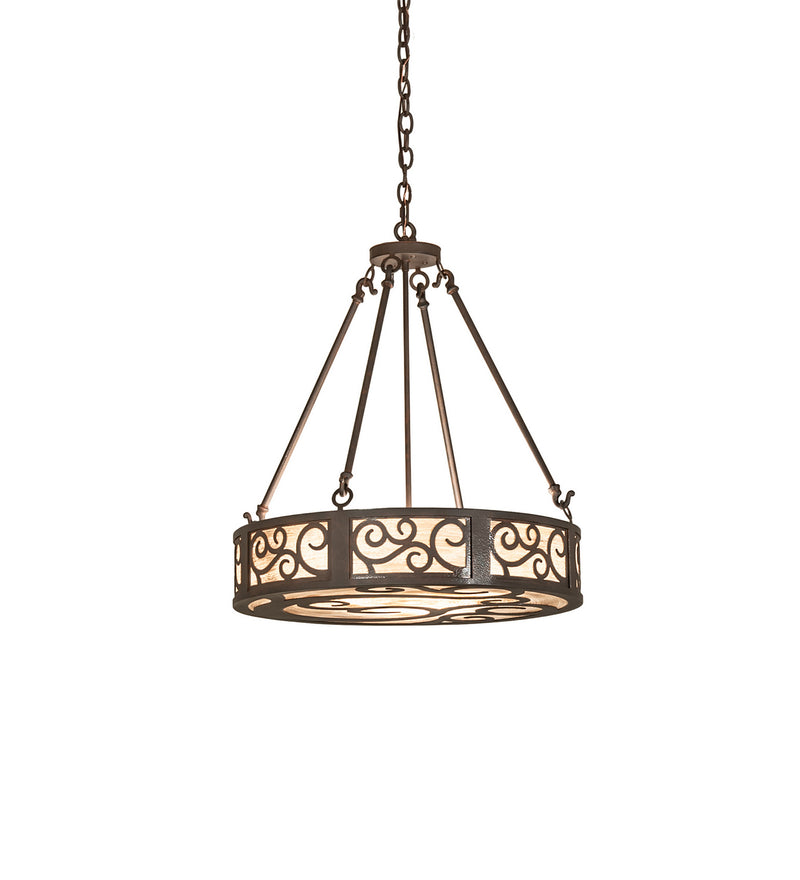 Meyda Tiffany 211327 Three Light Pendant, Cajun Spice
