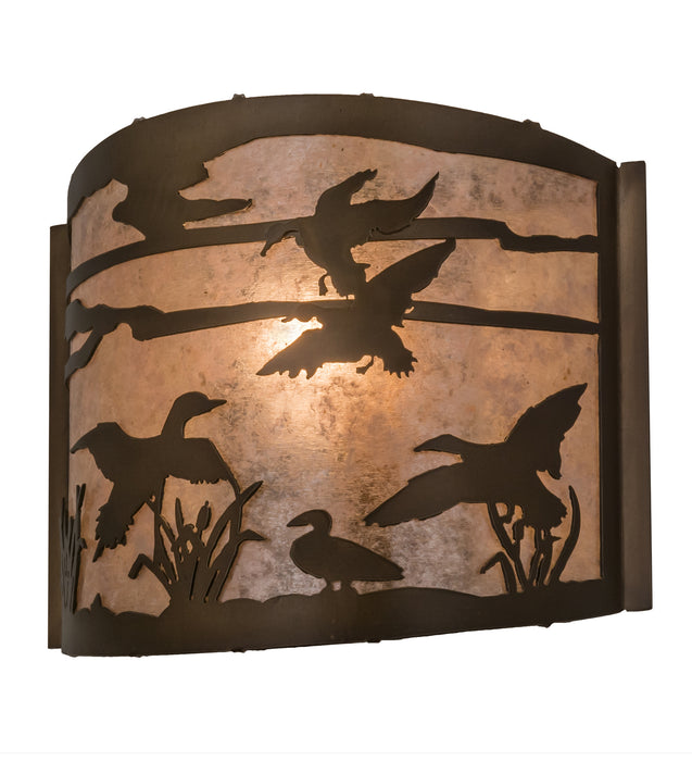 Meyda Tiffany 211787 One Light Wall Sconce, Antique Copper