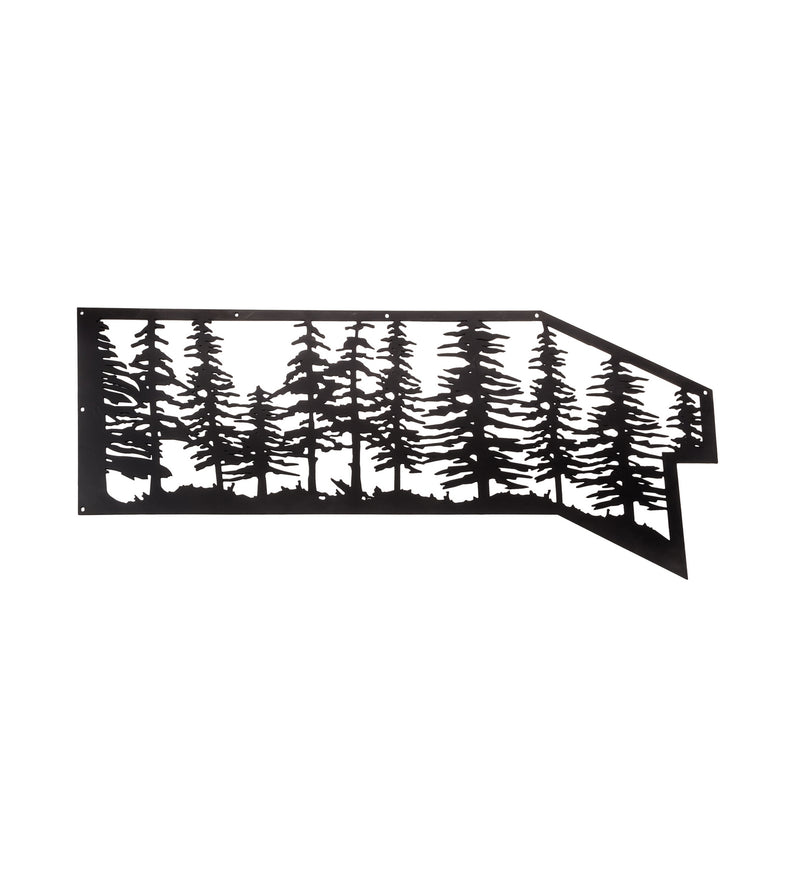Meyda Tiffany 211869 Front Step Railing, Phosphate & Prime