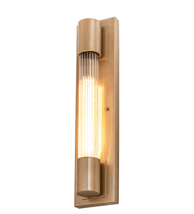 Meyda Tiffany 212469 One Light Wall Sconce, Champagne Metallic