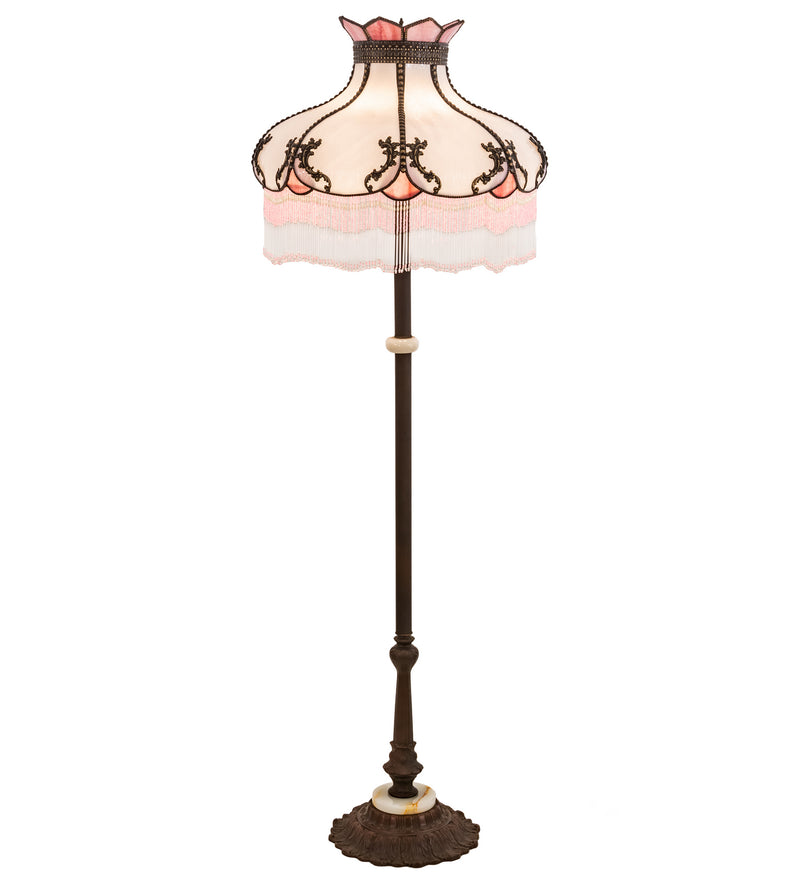 Meyda Tiffany 212568 Three Light Floor Lamp, Mahogany Bronze