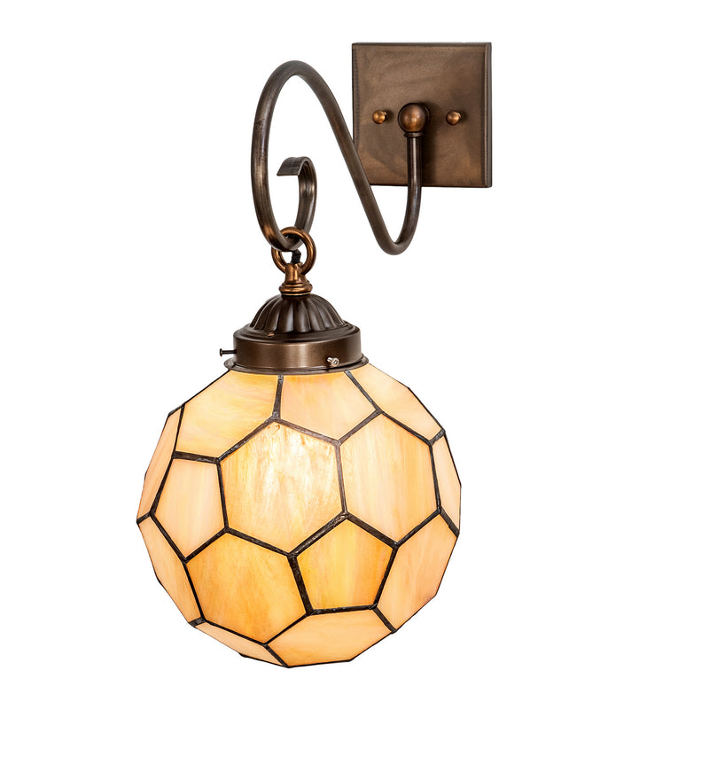 Meyda Tiffany 212646 One Light Wall Sconce, Antique Copper