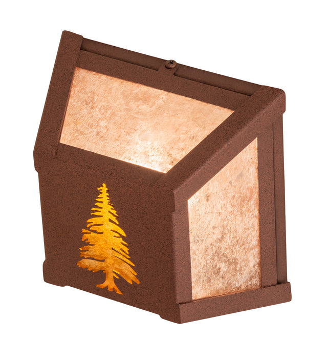 Meyda Tiffany 213699 One Light Wall Sconce, Rust