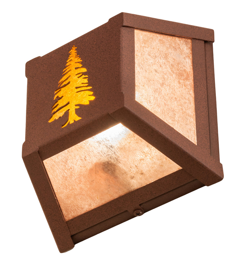 Meyda Tiffany 213699 One Light Wall Sconce, Rust