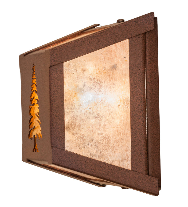 Meyda Tiffany 213699 One Light Wall Sconce, Rust