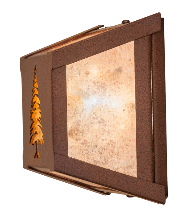 Meyda Tiffany 213699 One Light Wall Sconce, Rust