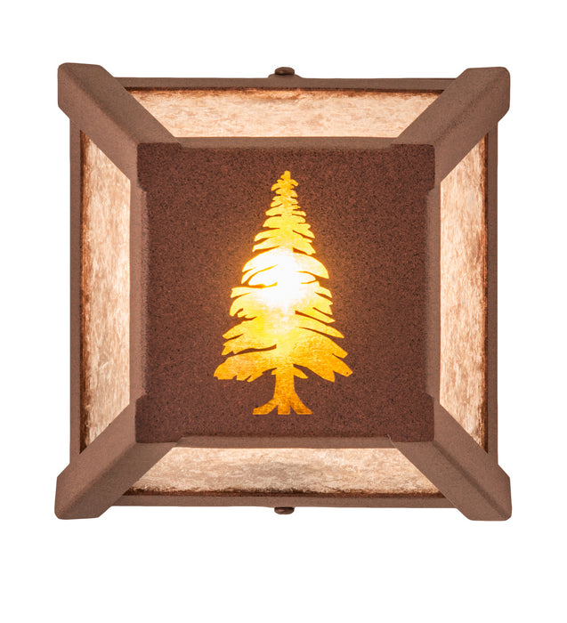 Meyda Tiffany 213699 One Light Wall Sconce, Rust