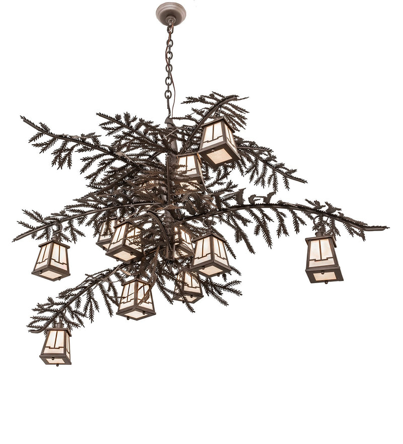 Meyda Tiffany 213911 12 Light Chandelier, Oil Rubbed Bronze
