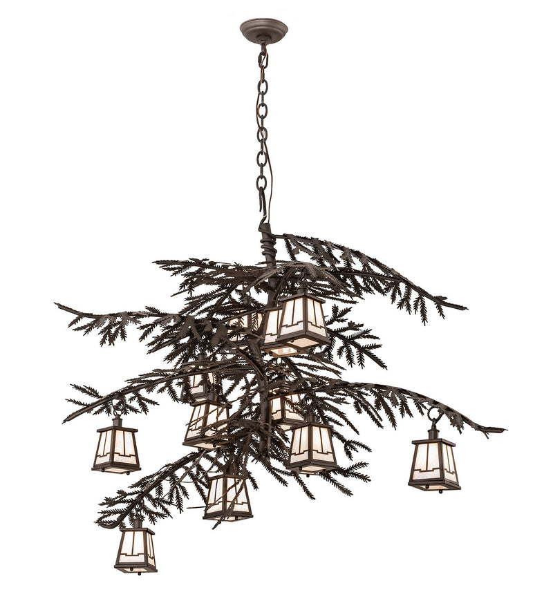 Meyda Tiffany 213911 12 Light Chandelier, Oil Rubbed Bronze