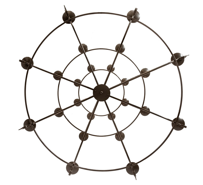 Meyda Tiffany 214036 24 Light Chandelier, Timeless Bronze