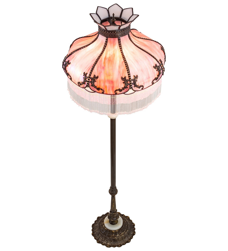Meyda Tiffany 214482 Three Light Floor Lamp, Mahogany Bronze
