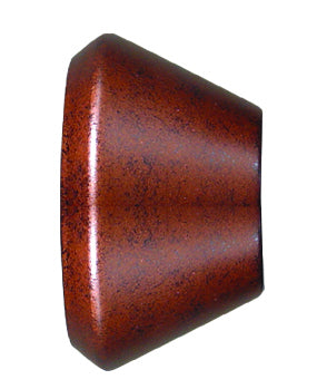 Cal Lighting HT-222-SHADE-RU One Light Track Fixture, Rust