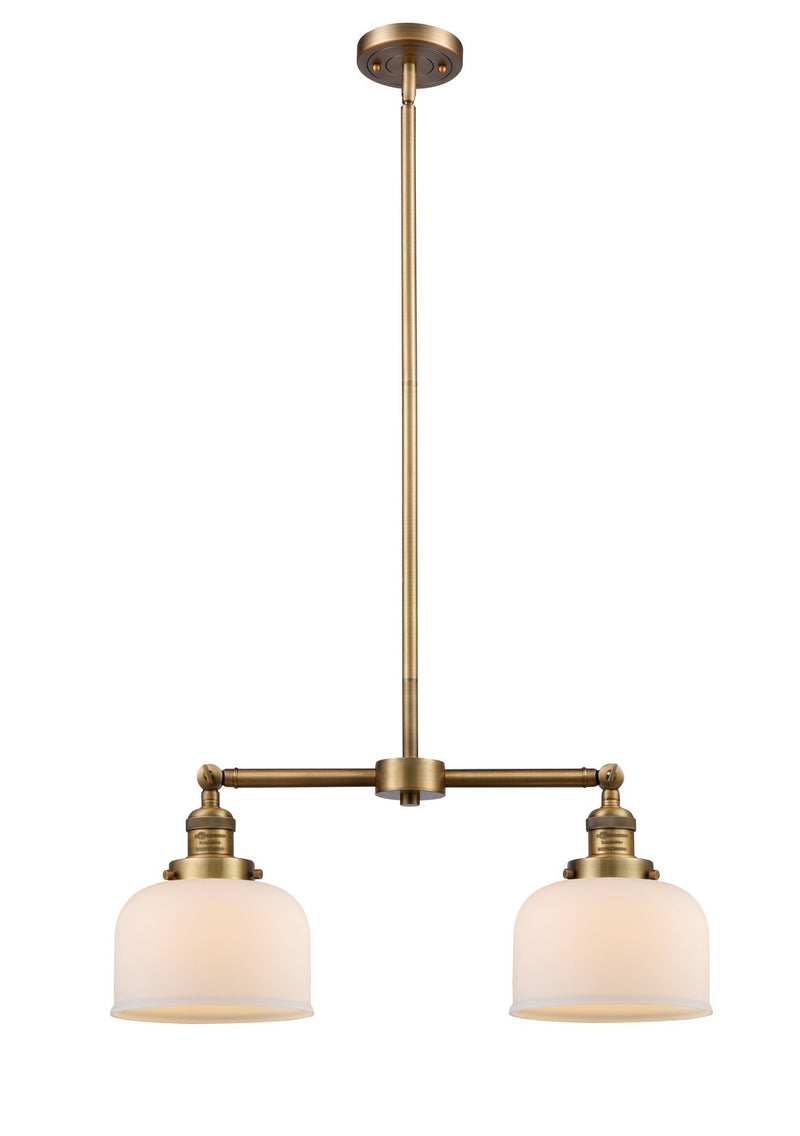 Innovations 209-BB-G71-LED LED Island Pendant, Brushed Brass