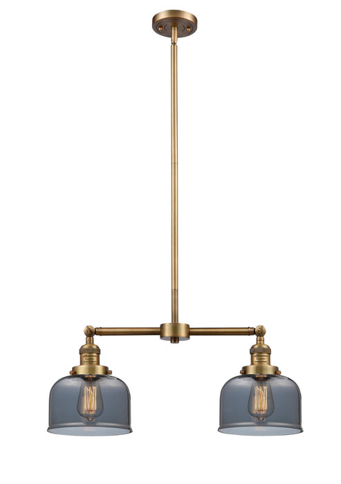 Innovations 209-BB-G73-LED LED Island Pendant, Brushed Brass