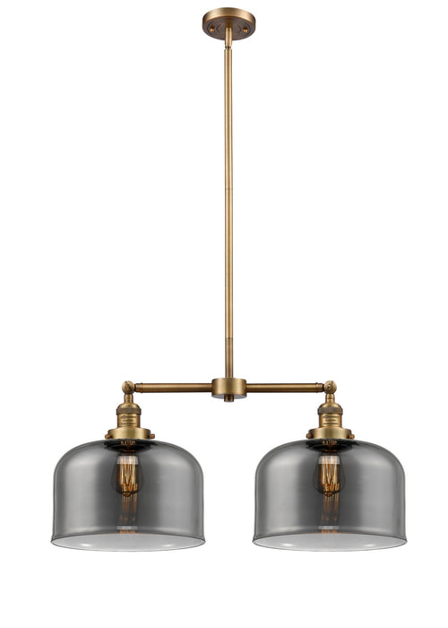 Innovations 209-BB-G73-L-LED LED Island Pendant, Brushed Brass