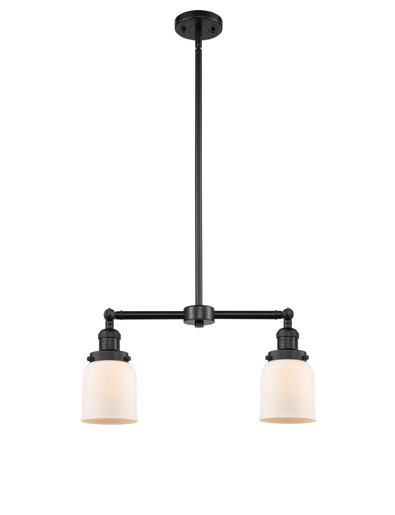 Innovations 209-BK-G51-LED LED Island Pendant, Matte Black