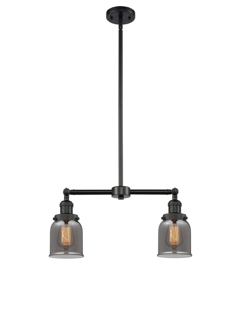 Innovations 209-BK-G53-LED LED Island Pendant, Matte Black