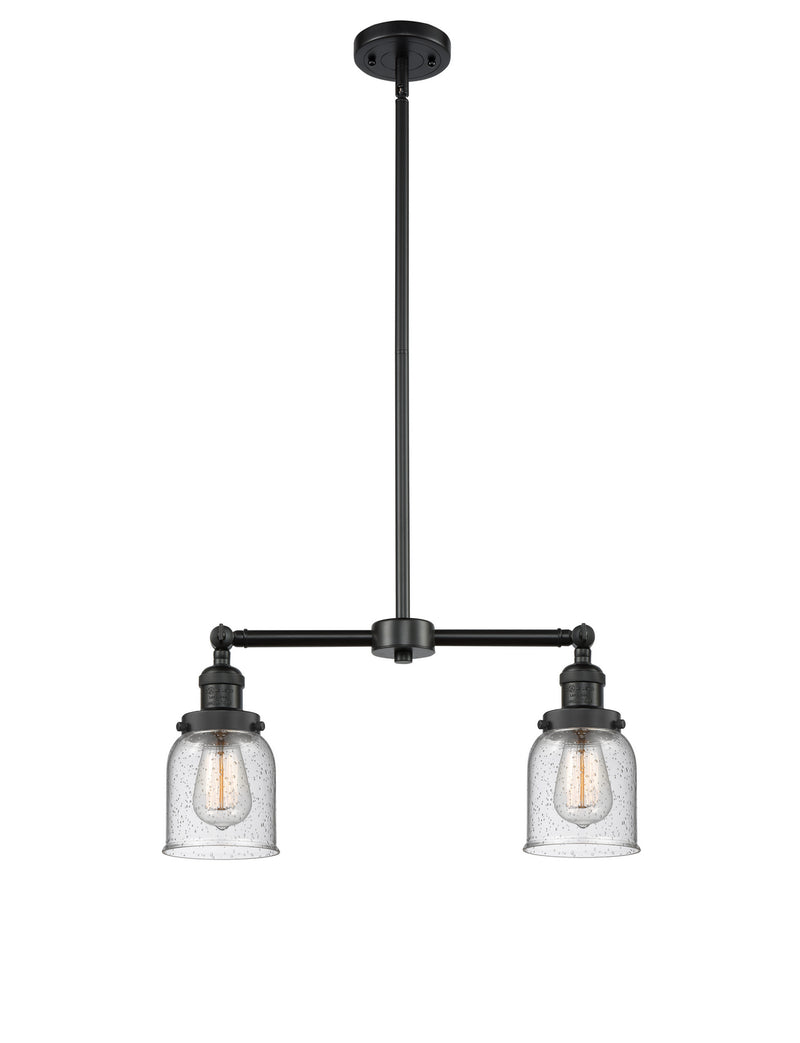 Innovations 209-BK-G54-LED LED Island Pendant, Matte Black