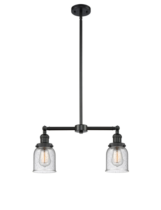Innovations 209-BK-G54-LED LED Island Pendant, Matte Black