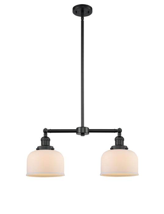 Innovations 209-BK-G71-LED LED Island Pendant, Matte Black