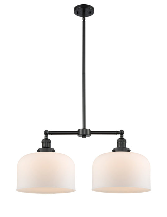 Innovations 209-BK-G71-L-LED LED Island Pendant, Matte Black
