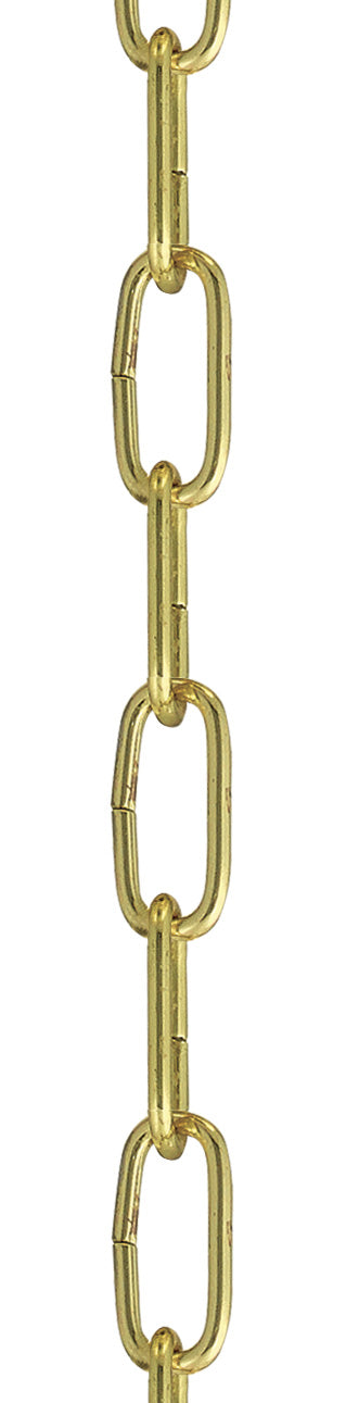 Livex Lighting 56136-02 Decorative Chain, Polished Brass