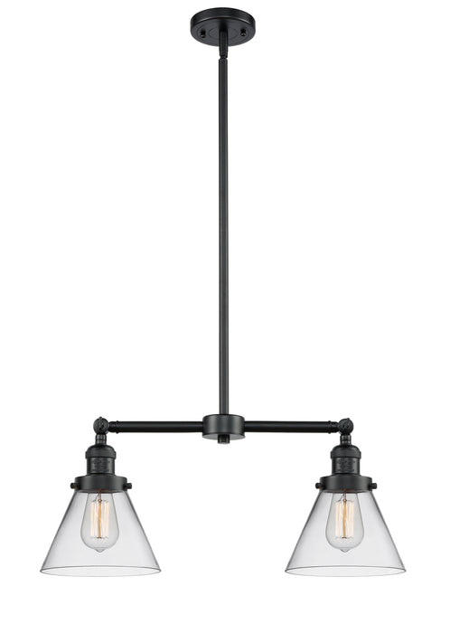 Innovations 209-OB-G42-LED LED Island Pendant, Oil Rubbed Bronze