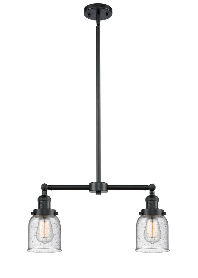 Innovations 209-OB-G54 Two Light Island Pendant, Oil Rubbed Bronze