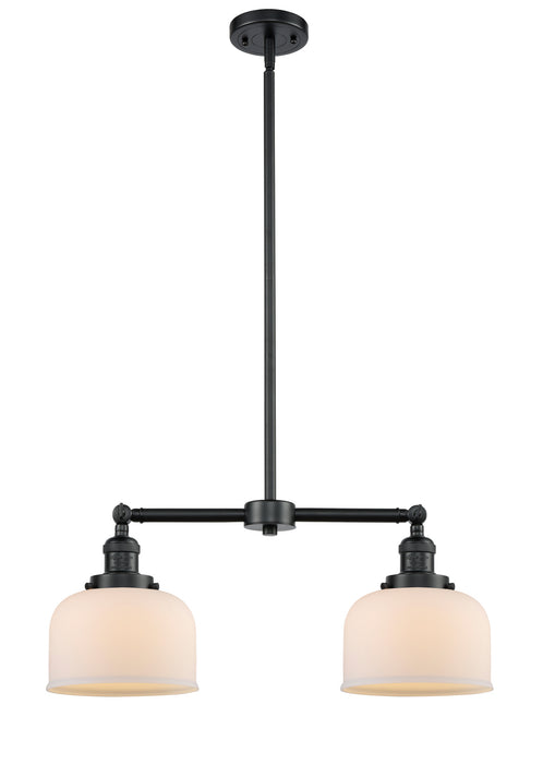Innovations 209-OB-G71 Two Light Island Pendant, Oil Rubbed Bronze