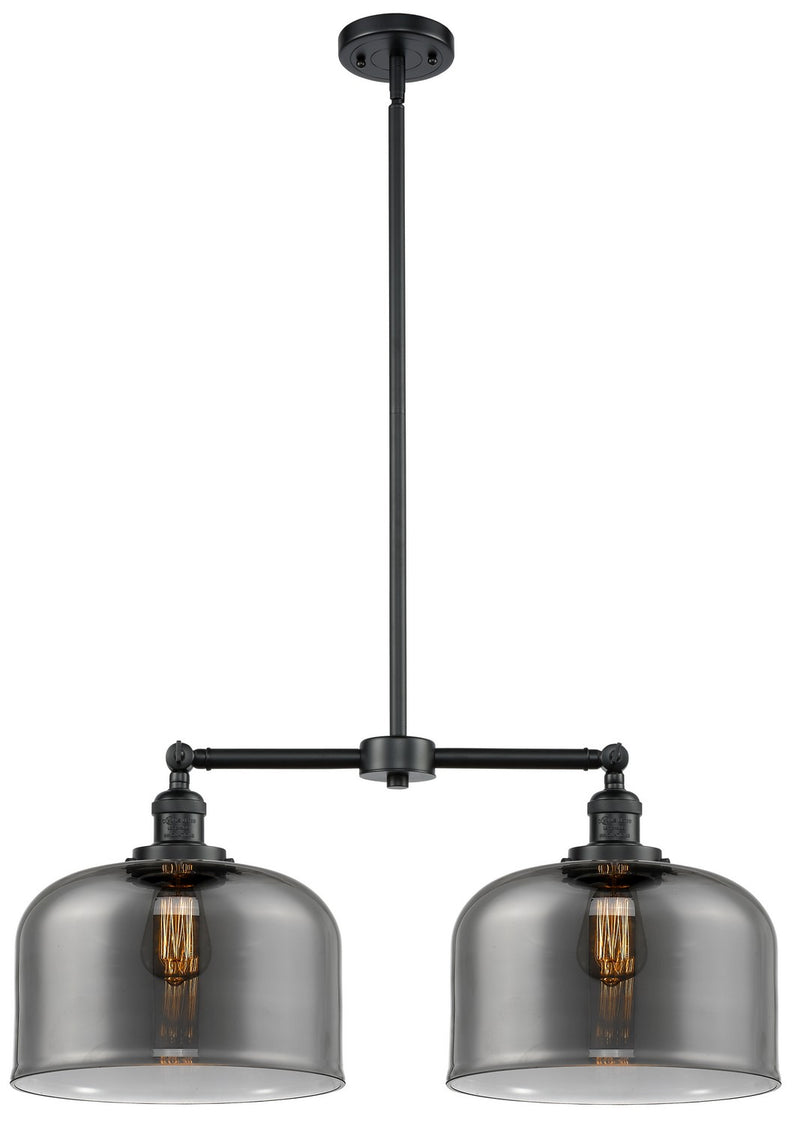 Innovations 209-OB-G73-L Two Light Island Pendant, Oil Rubbed Bronze
