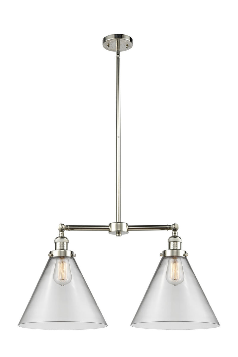 Innovations 209-PN-G42-L-LED LED Island Pendant, Polished Nickel