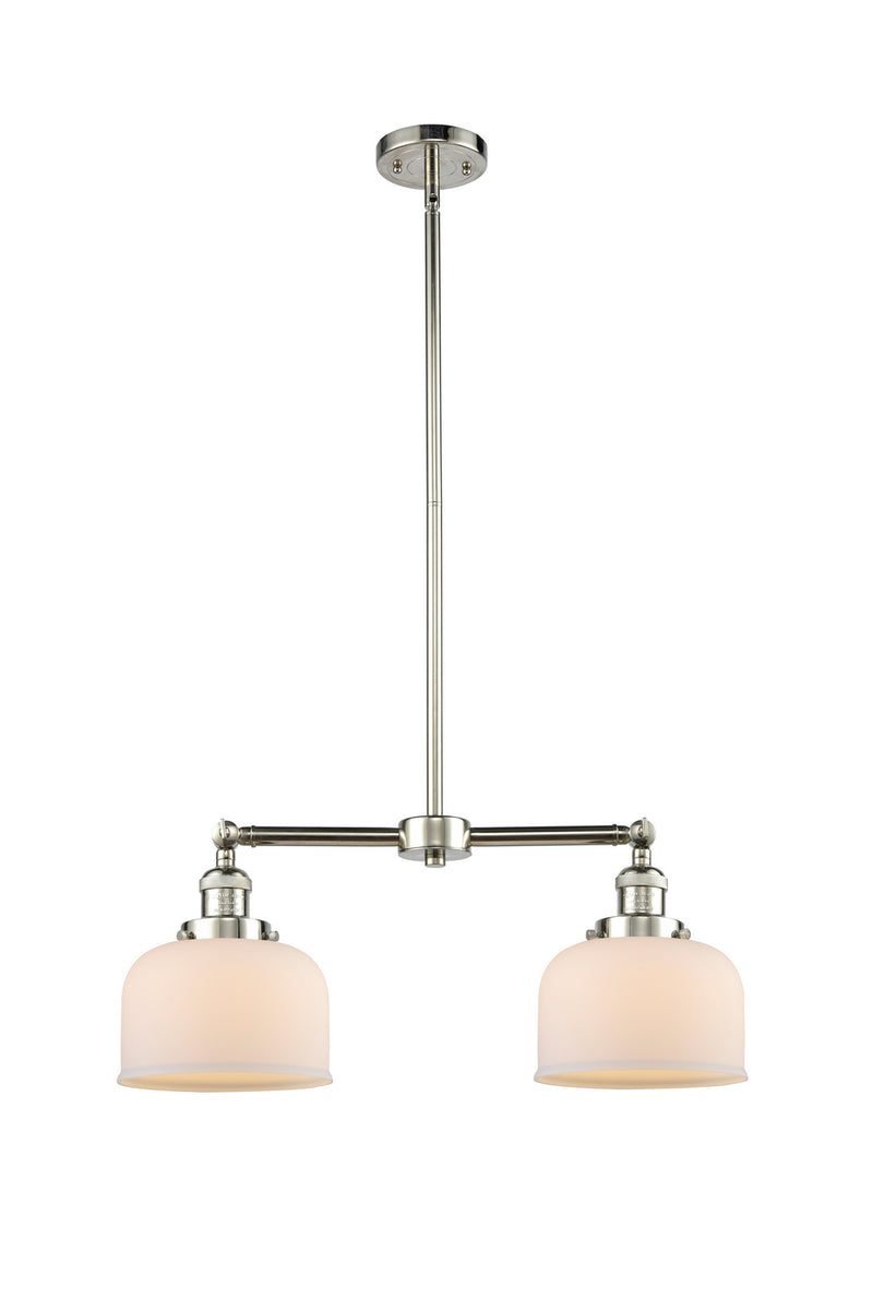 Innovations 209-PN-G71-LED LED Island Pendant, Polished Nickel