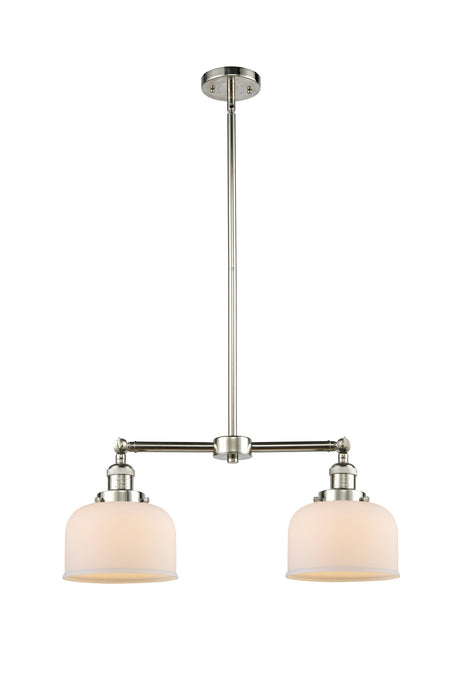 Innovations 209-PN-G71-LED LED Island Pendant, Polished Nickel