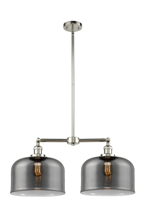 Innovations 209-PN-G73-L-LED LED Island Pendant, Polished Nickel