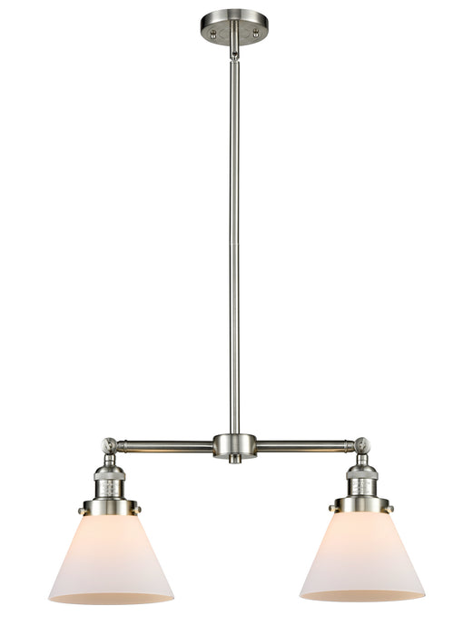 Innovations 209-SN-G41-LED LED Island Pendant, Brushed Satin Nickel