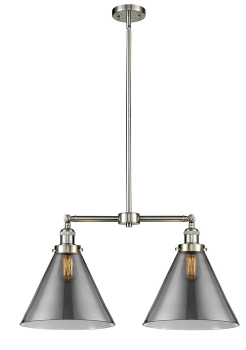 Innovations 209-SN-G43-L-LED LED Island Pendant, Brushed Satin Nickel