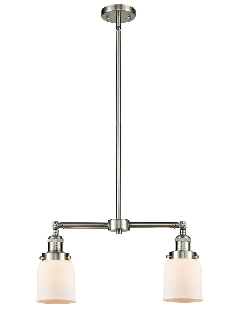 Innovations 209-SN-G51-LED LED Island Pendant, Brushed Satin Nickel