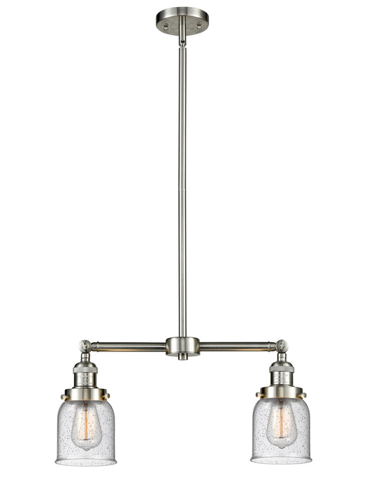 Innovations 209-SN-G54-LED LED Island Pendant, Brushed Satin Nickel
